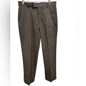 PERRY ELLIS Men’s Pants 30 x 30 Modern Fit Dress Trousers Charcoal Gray NWT